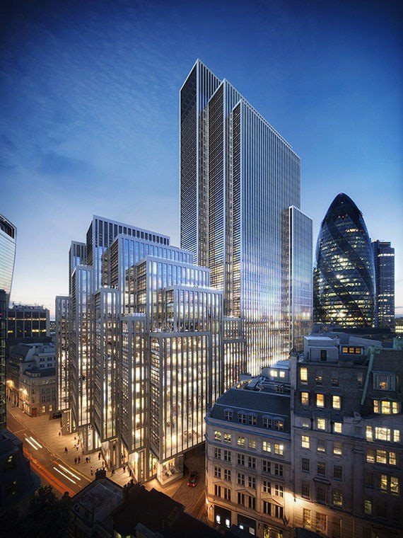 Leadenhall Street becomes "Gotham City"?